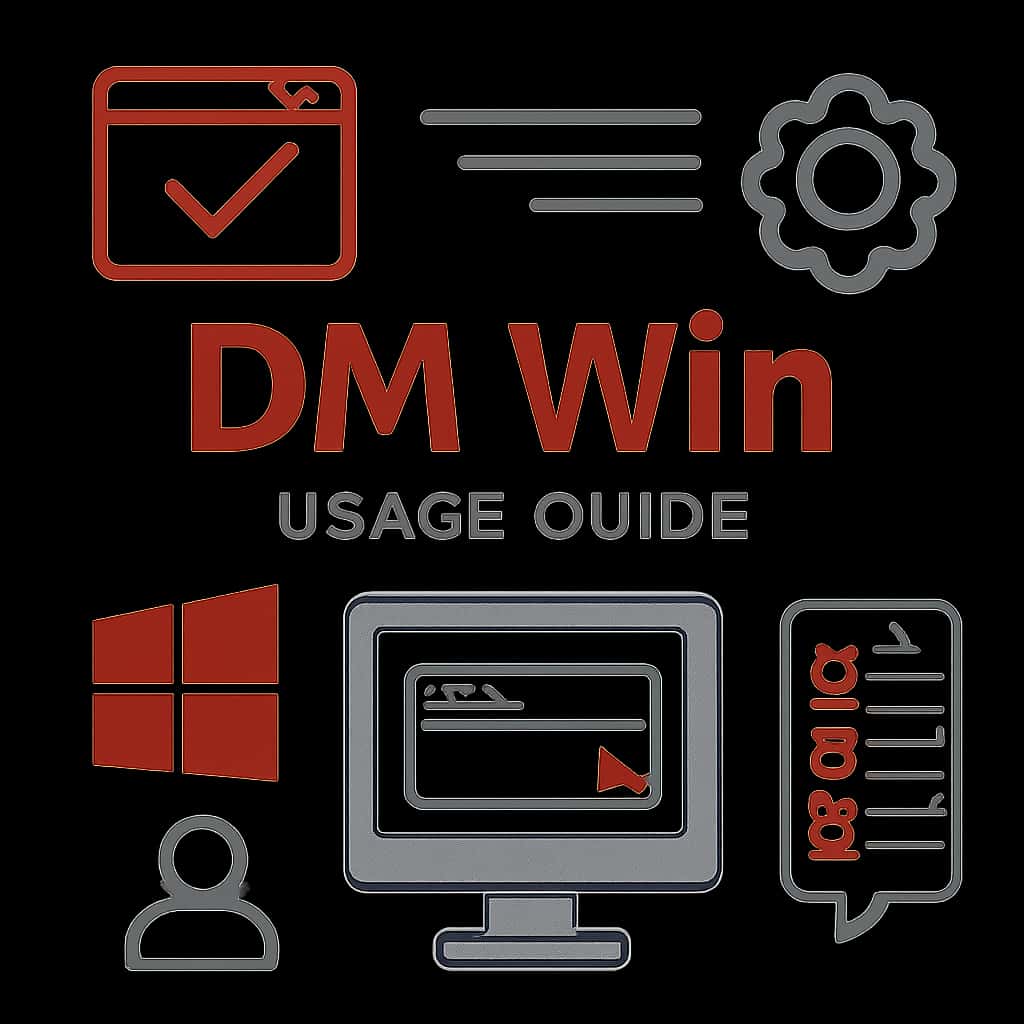 An educational diagram related to DM Win.