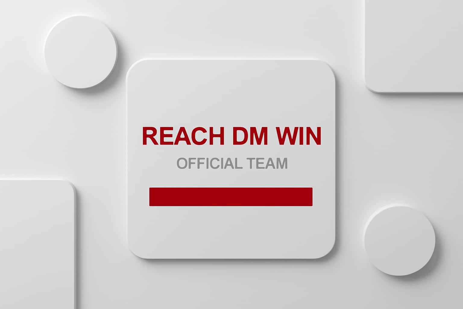 Reach DM Win Official Team Interface