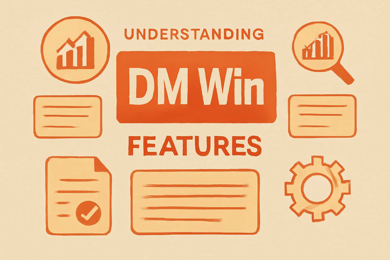 An educational depiction of DM Win Features with an emphasis on security and usability.